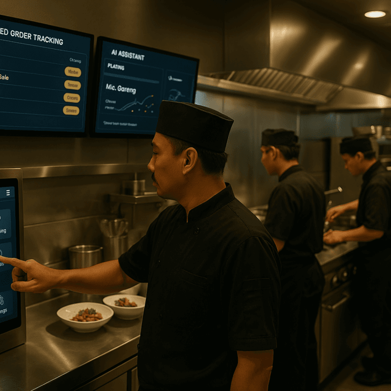 AI untuk restoran modern