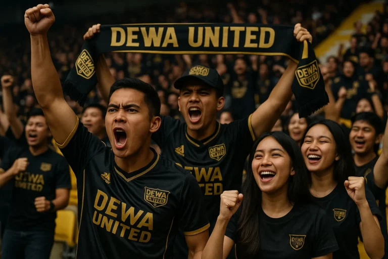 dewa-united-liga1-nobar-restoran-kafe