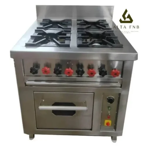 Range 4 Burner-Restoran Range 4 Burner kompor restoran ALTAFNB, multi fungsi untuk kitchen profesional.
