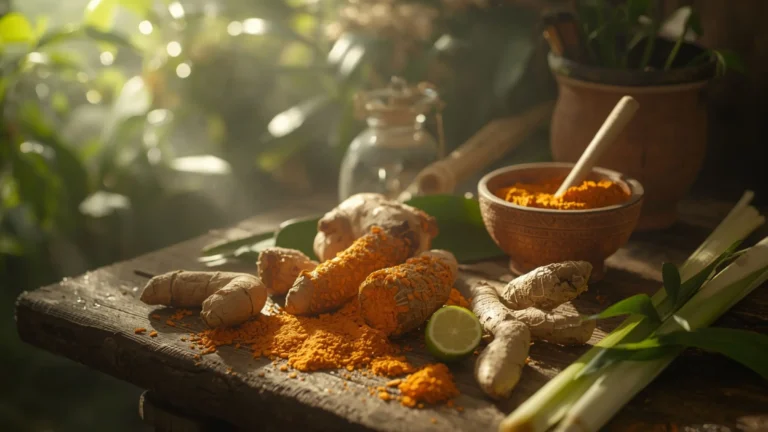 Indonesian herbal wellness.Natural anti-inflammatory ingredients