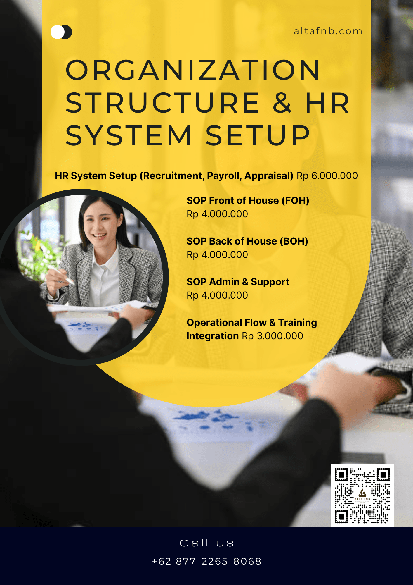 Organization Structure & HR System Setup - ALTAFNB