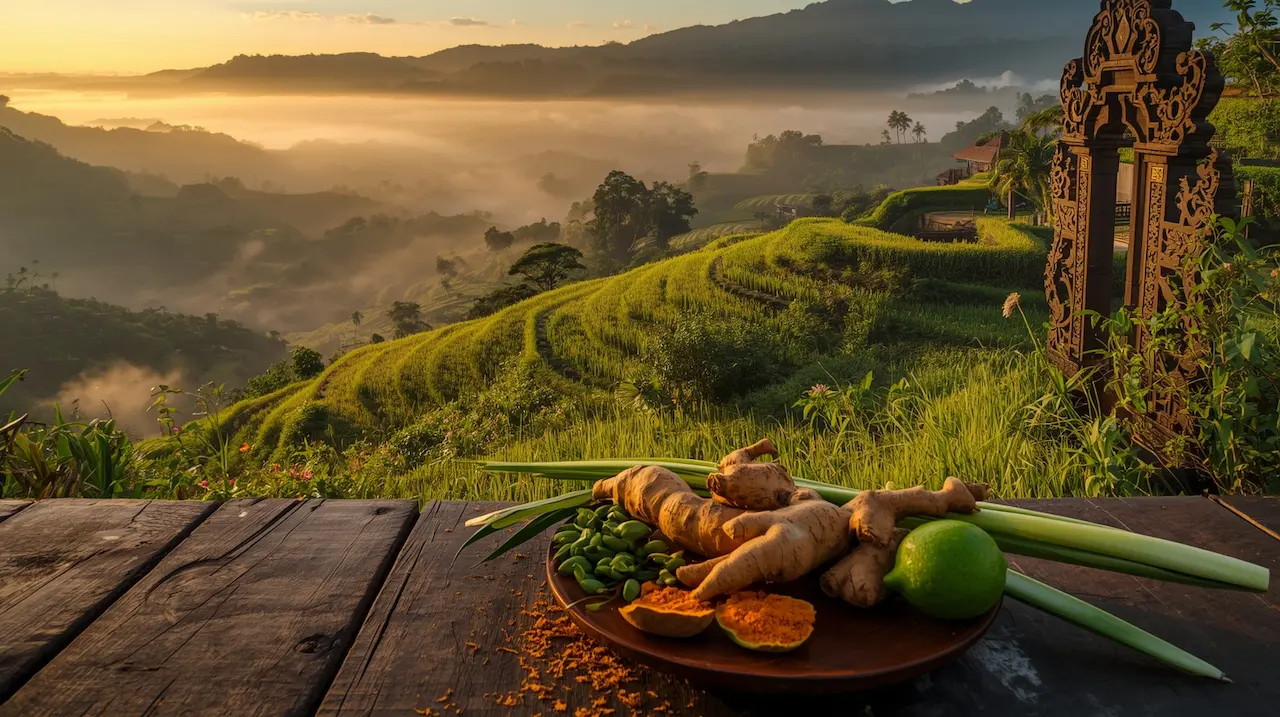 Healthy Culinary Lifestyle Guide 2026 cover image featuring Indonesian herbal culinary culture